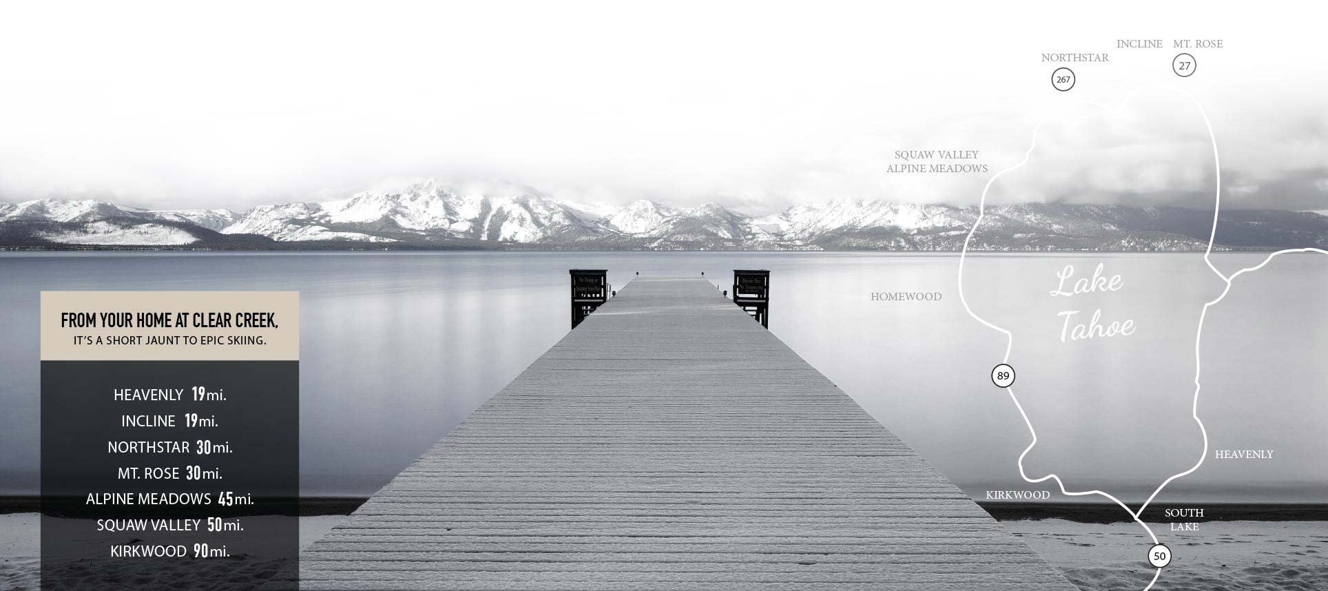 View from the Dock in Winter