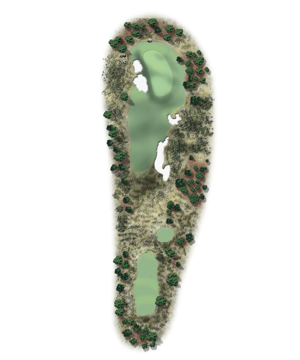 Map of clear creek golf hole eight.jpg